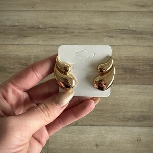 Elegant Gold-Tone Earrings